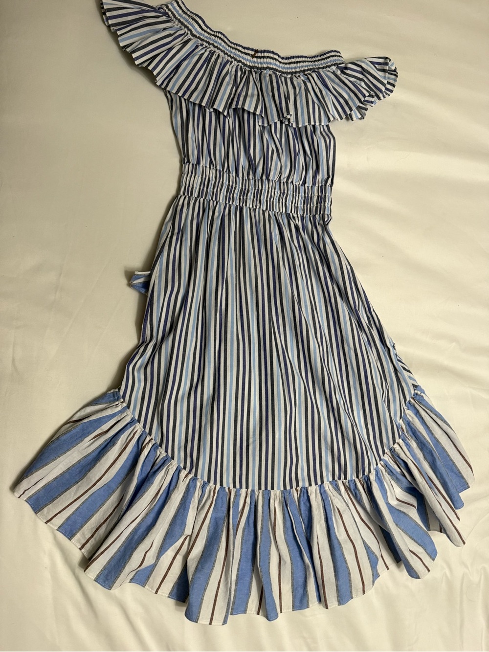 MISA Los Angeles Riley Striped Dress - Picture 8 of 9